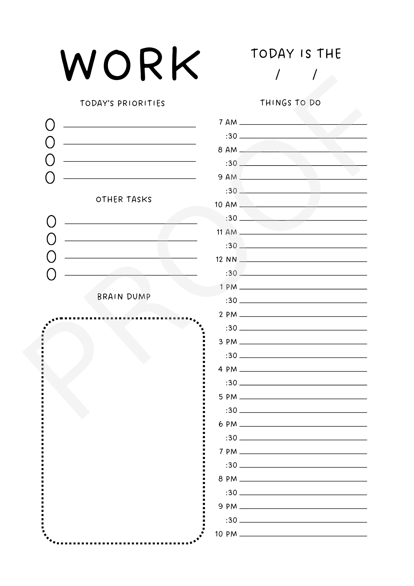 The Neurodivergent Business Planner